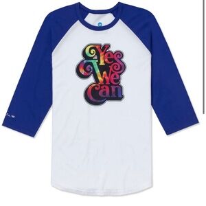 VAST Blue Three-quarter Sleeve T-shirt Size Medium NWT